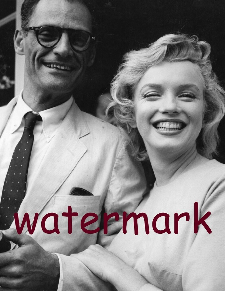 ICONIC MARILYN MONROE &amp; ARTHUR MILLER DURING GREAT TIMES PUBLICITY PHOTO... - $9.89