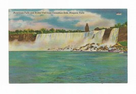 1952 Colourpicture linen Niagara Falls color postcard - £3.99 GBP