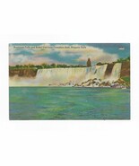 1952 Colourpicture linen Niagara Falls color postcard - $5.00