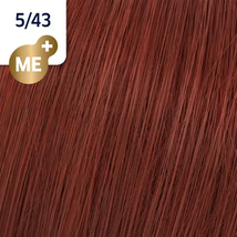 Wella Koleston Perfect Hair Color 5/43 Light brown/Red gold image 2