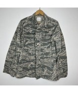 US Air Force Shirt Mens Size 38 S Jacket Camouflage Combat Nylon Cotton - $21.97