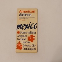American Airlines Domestic &amp; International Timetable Effective July 1, 1988 - $7.99