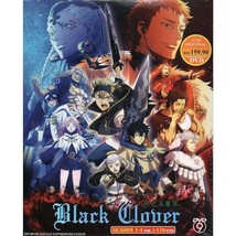 Black Clover Stagione 1-4 (Vol. 1-170 End) Anime DVD con doppiaggio in inglese - £43.61 GBP