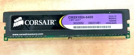 CORSAIR CM2X1024-6400 (X2) 800MHz, 1024MB set of 2 pre-owned - £7.45 GBP