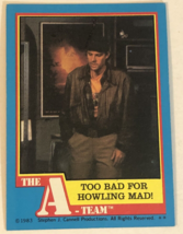 The A-Team Trading Card 1983 #17 Dwight Schultz - £1.55 GBP