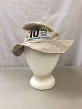 Hat cap Vintage Bucket gilligan 10k 10,000 LAKES FESTIVAL very small 20.... - £31.96 GBP