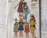 Simplicity Girls Pattern 9950 Vintage 1972 Size 8 Girls Dress or Jumper* - $13.97