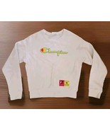Champion Reverse Weave Sweatshirt Girls Small Weave Stitch Letters Pullo... - €14,57 EUR