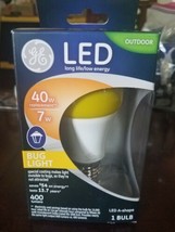 NEW GE Led 40/7 Watt Bug Light,Size 1 BULB - $26.14