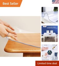 Heavy-Duty 20x48 Waterproof Tablecloth - Clear PVC Mat for Stylish Prote... - $709.91 MXN