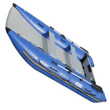 BRIS 11 ft Inflatable Catamaran Inflatable Boat Dinghy Mini Cat Boat Blue image 6