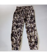 Athleta Salutation Printed Jogger Women&#39;s M Floral Tie Dye Black White - $381.92 MXN