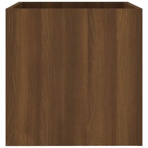 Planter Box Brown Oak Engineered Wood Medium Decorative Inlays - $2,244.08 MXN