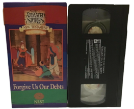 The Animated Stories from the New Testament Forgive Us Our Debts VHS Vid... - $11.69