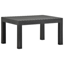  Garden Table Anthracite Polypropylene Medium Lightweight - $2,208.95 MXN