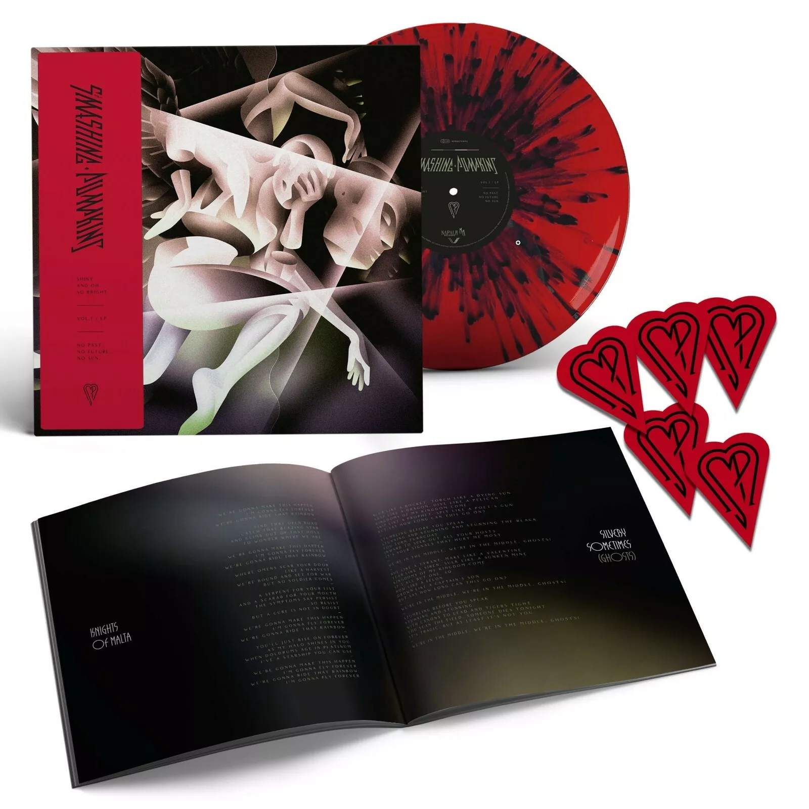 The Smashing Pumpkins SHINY AND OH SO BRIGHT VOL. 1 / RED/BLACK MARBLED LP - $65.34