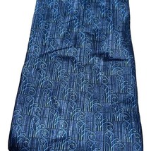 Lanvin Paris 100% Silk Mens Navy Blue Light Hues Vintage Mens Formal Neck Tie - £73.02 GBP