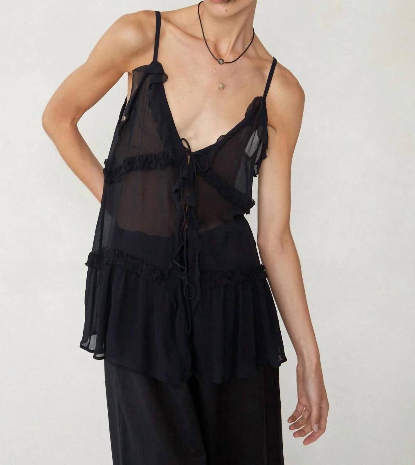 Chan Luu tiered tie cami size 1 - $148.50