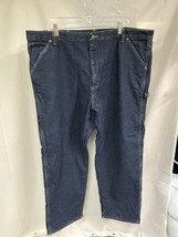 Wrangler Fleece Lined Denim Jeans Carpenter Work Pants  Men&#39;s 42x30 Warm - $18.69