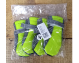 Breathable Dog Shoes Anti-Slip Pet Boots Paw Protector - Neon Green (App... - $6.97