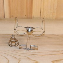 Vintage Surgical / Jewelers / Coin glasses W/ Magnifying Lens Plus Table Loop - £59.53 GBP