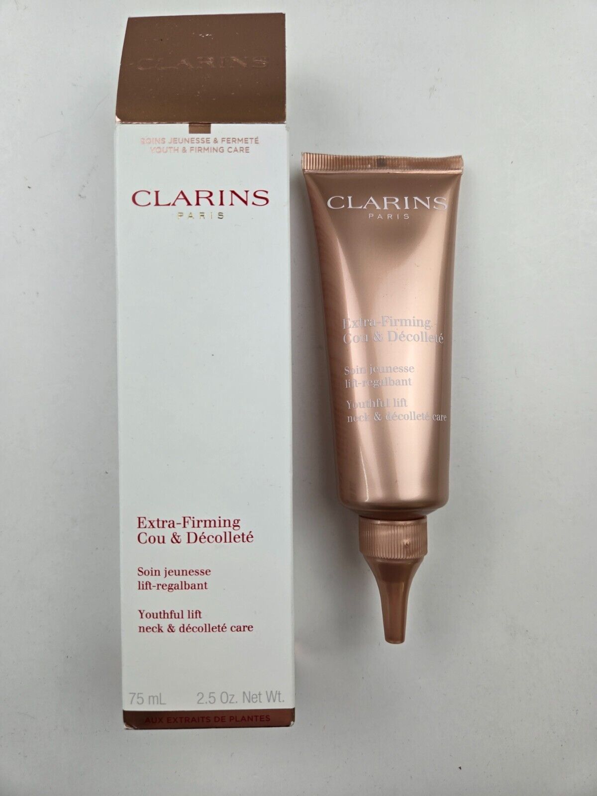Primary image for Clarins Extra-Firming Neck and Décolleté Cream | Award-Winning | Anti-Aging Mois