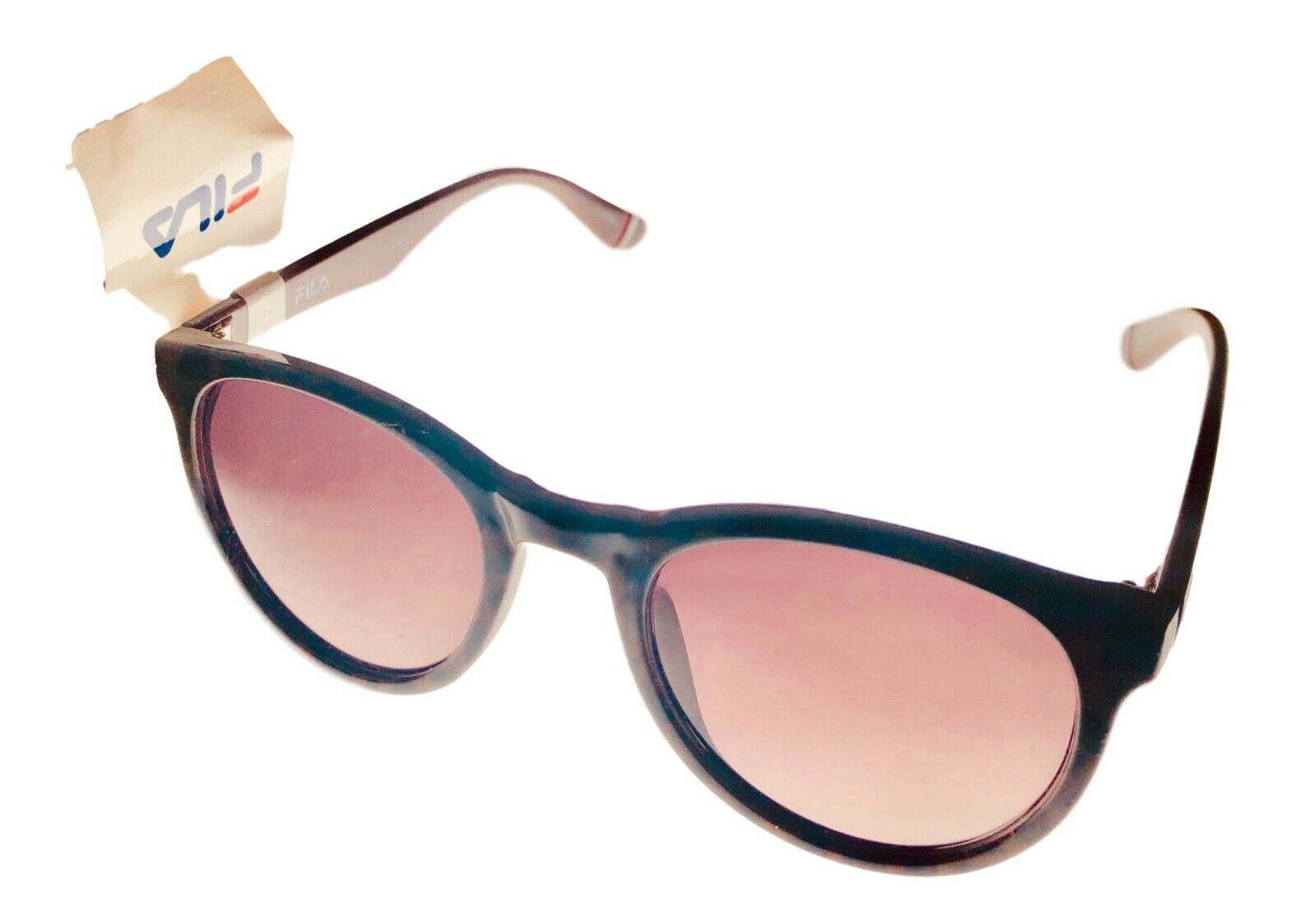 Fila Mens Soft Round Brown Tortoise Sunglass , Brown Gradient Lens SF9289  3AZ