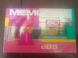 Memorex DBS 60 Normal Bias Type 1 60 Min Audio Cassette Tape Price - £8.50 GBP