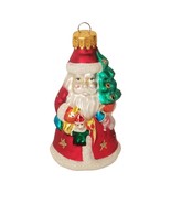 Christmas Ornament Hand Blown Glass Santa Claus Thomas Pacconi Classics ... - £15.68 GBP