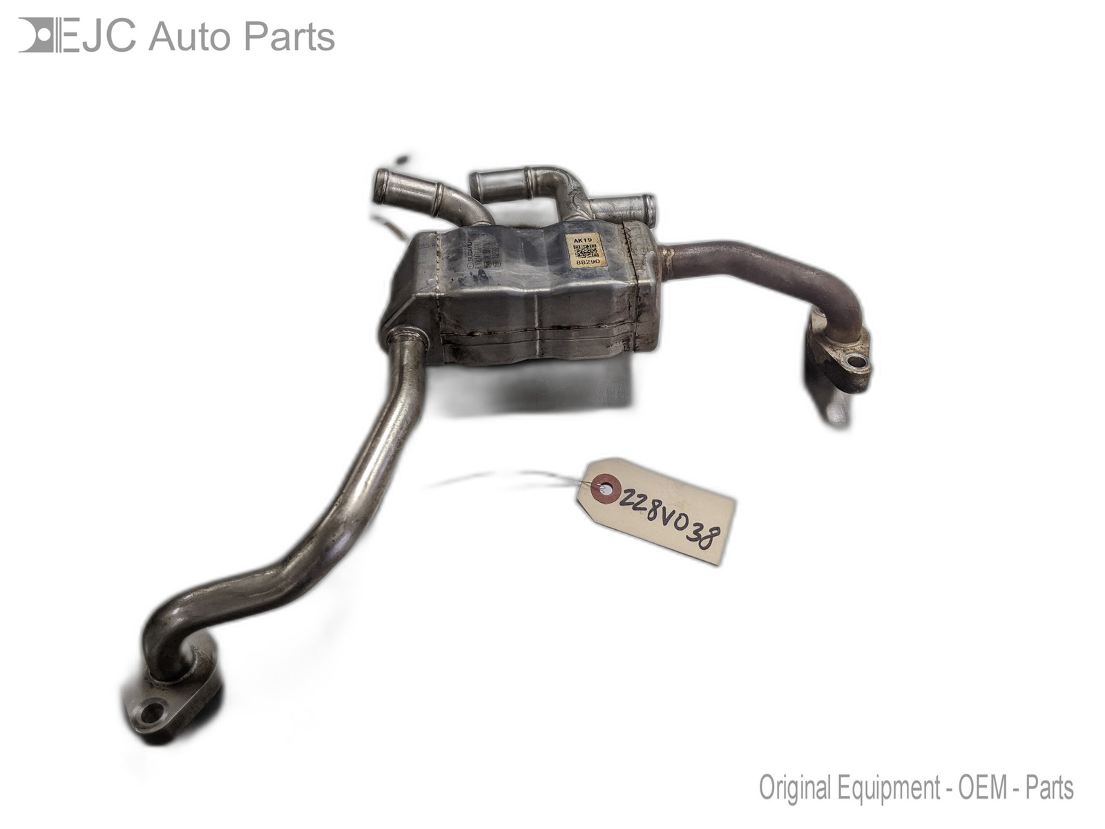 EGR Cooler From 2015 Subaru Legacy  2.5 14793AA060 AWD - $59.35