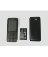 Nokia 208 Bar Phone 2.4&quot; Stereo FM Radio 1.3MP Bluetooth Dual SIM Workin... - €27,91 EUR