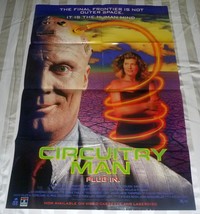 Circuitry Man (1990) - Original Sci-Fi Comedy Video Store Movie Poster 2... - £12.32 GBP