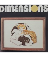 Cat Dog Crewel Kit Dimensions Linda Powell Embroidery Decorative Naptime... - £7.82 GBP
