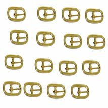 3/4" Center Bar Roller Buckle SOLID BRASS Collar Tack Reins (PACK OF 5) ... - $11.87