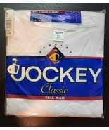 Vintage 90s Jockey Classic Tall XL 46-48 V-Neck T-Shirt 2 Pack - $40.74
