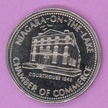 1984 Niagara on the Lake Ontario Trade Token or Dollar Couthouse Coat of Arms - £4.70 GBP