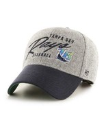 '47 Tampa Bay Rays MLB Cooperstown Gray Fenmore MVP Adjustable Hat - £18.78 GBP