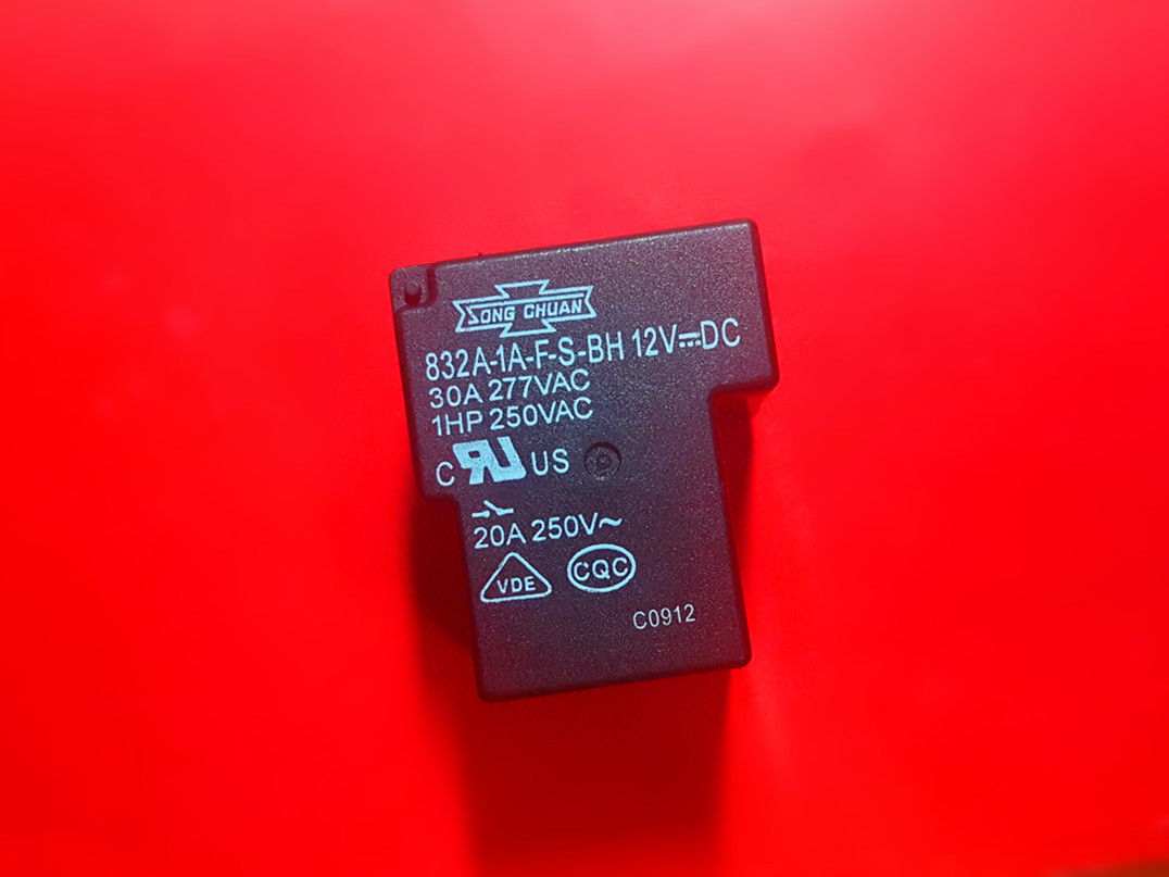 832A-1A-F-S-BH, 12VDC Relay, SONG CHUAN Brand New!!