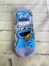 Sesame Street Cookie Oscar No-Show Socks 3 Pairs Shoe Size 4-10 Sock Siz... - £11.09 GBP