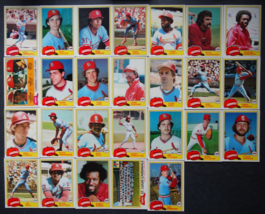 1981 Topps St. Louis Cardinals Team Set of 26 Baseball Cards - £10.20 GBP