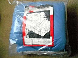 Meadowbrook Polyester Comforter Full Size 76&quot; x 86&quot; Blue &amp; White - $395.57 MXN