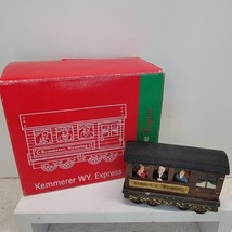 1998 Kemmerer WY Express Train Car JC Penney Home Towne Christmas Villag... - $12.86