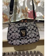 COACH Black Patterned Crossbody Adjustable Strap - $4,532.91 MXN