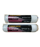 Plymouth painter Supreme High Quality 9&quot; Roller Cover Pack of 2 - £21.78 GBP