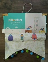 Pillowfort Growth Chart - Insects with Pom Pom Trim - FAST SHIPPING!!! - £7.88 GBP