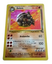 Golem Pokémon TCG Fossil 36 Regular Unlimited Uncommon NM - £1.67 GBP