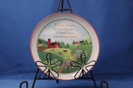 Vintage American Greetings 1983 Porcelain Plate Friends with Farmland Scene - £3.33 GBP