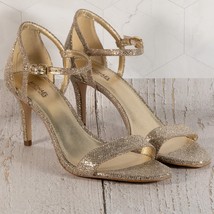 Michael Michael Kors Women&#39;s Simone Mid Sandals Color Silver/Sand Size 8 - $59.39