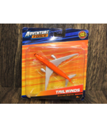 Adventure Force Tail Winds Aircraft Replica Orange Boeing Airplane Fast Jet - £7.73 GBP