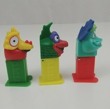 Vintage 2000 Lot of 3 Dragon Head 3&quot; Tall Pez Dispensers Each Holds 5 Pe... - £7.60 GBP